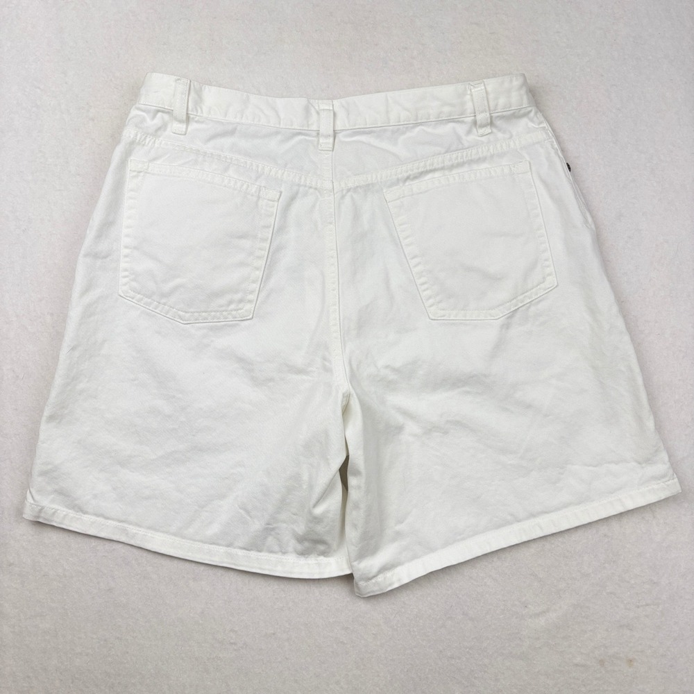 Eddie Bauer Denim Shorts Womens 12 High Rise Relaxed - Picture 3 of 8
